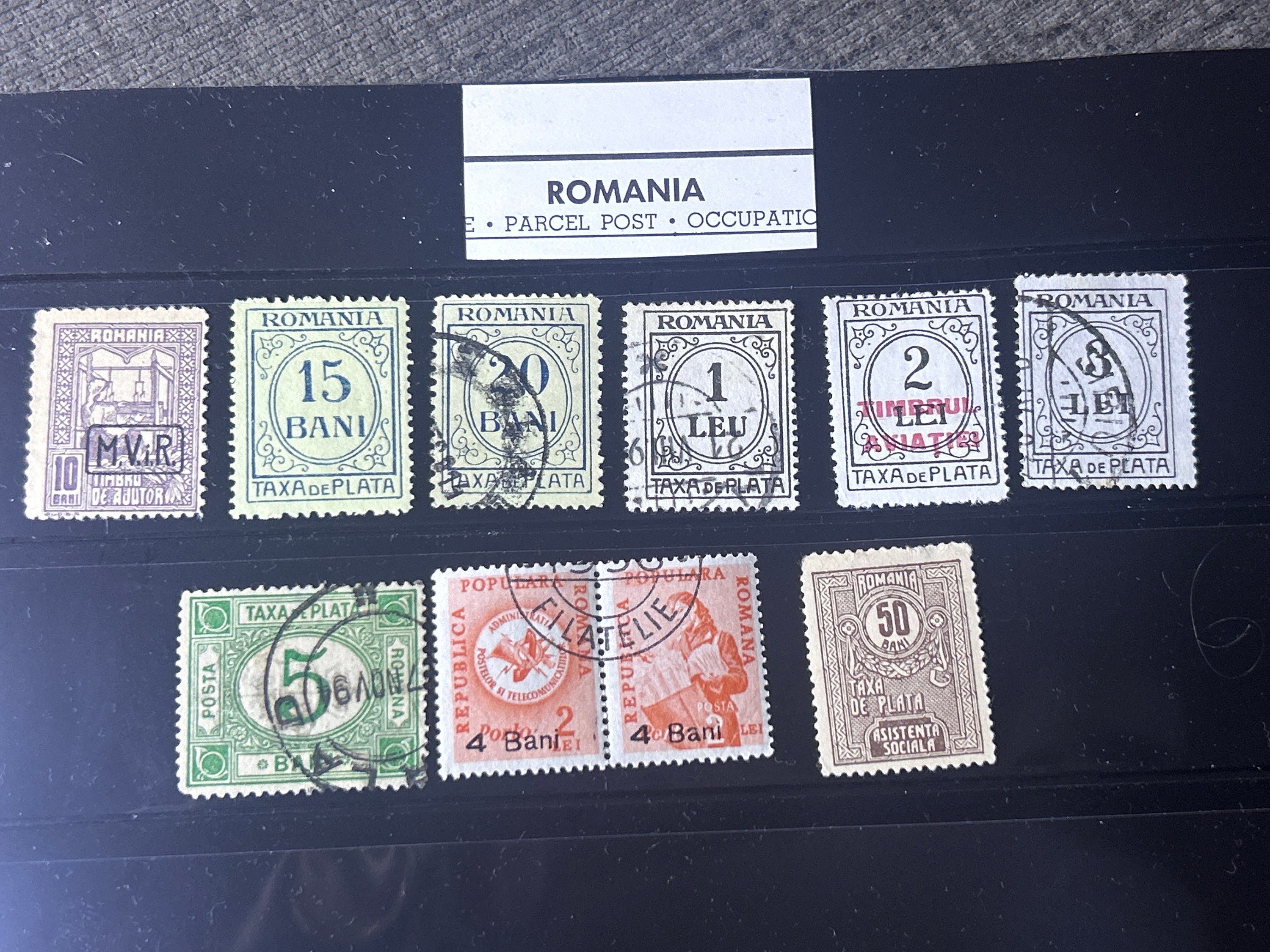 Roumanie 3915-3930 (complète edition) oblitéré 1982 timbres - art populaire Roumanie 3915-3930 (complète edition) oblitéré 1982 timbres - art populaire