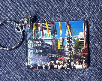 Boston/Quincy Market (Plastic Keychain) Vintage