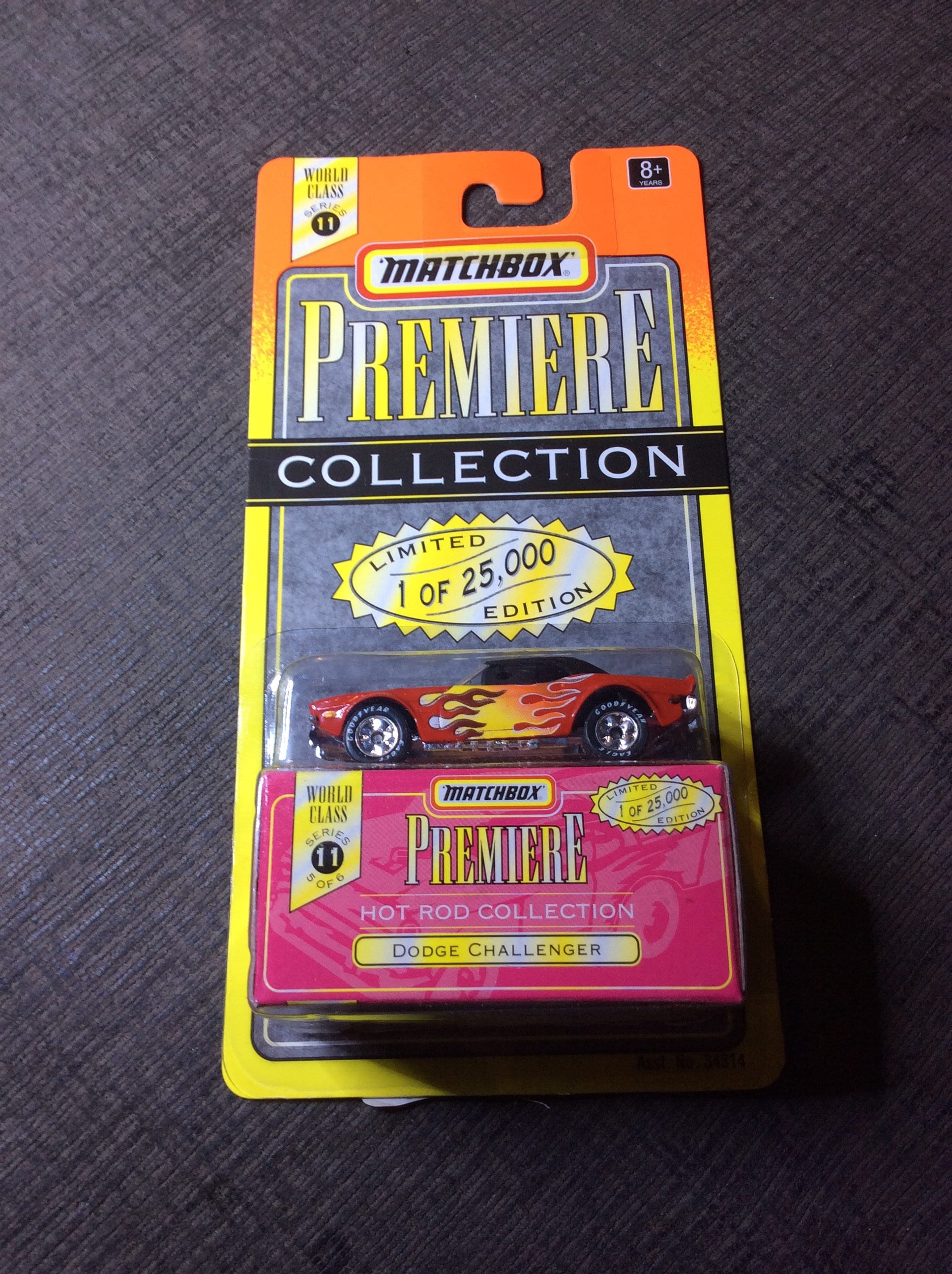 Matchbox Premiere Collection dodge Challenger Newsealed Etsy