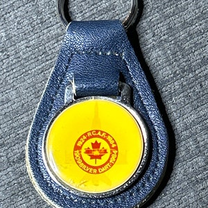 1984 Royal Canadian Air Force Key Chain (Leather)