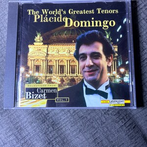Placido Domingo CD (Songs from Carmen Bizet) Like New