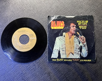 Elvis Presley 45 “Bringing it Back/Pieces of My Life” Muy bueno