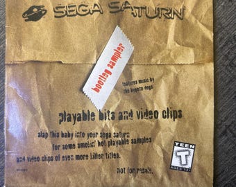 Sega Saturn Video Game “Bootleg Sampler” Tested