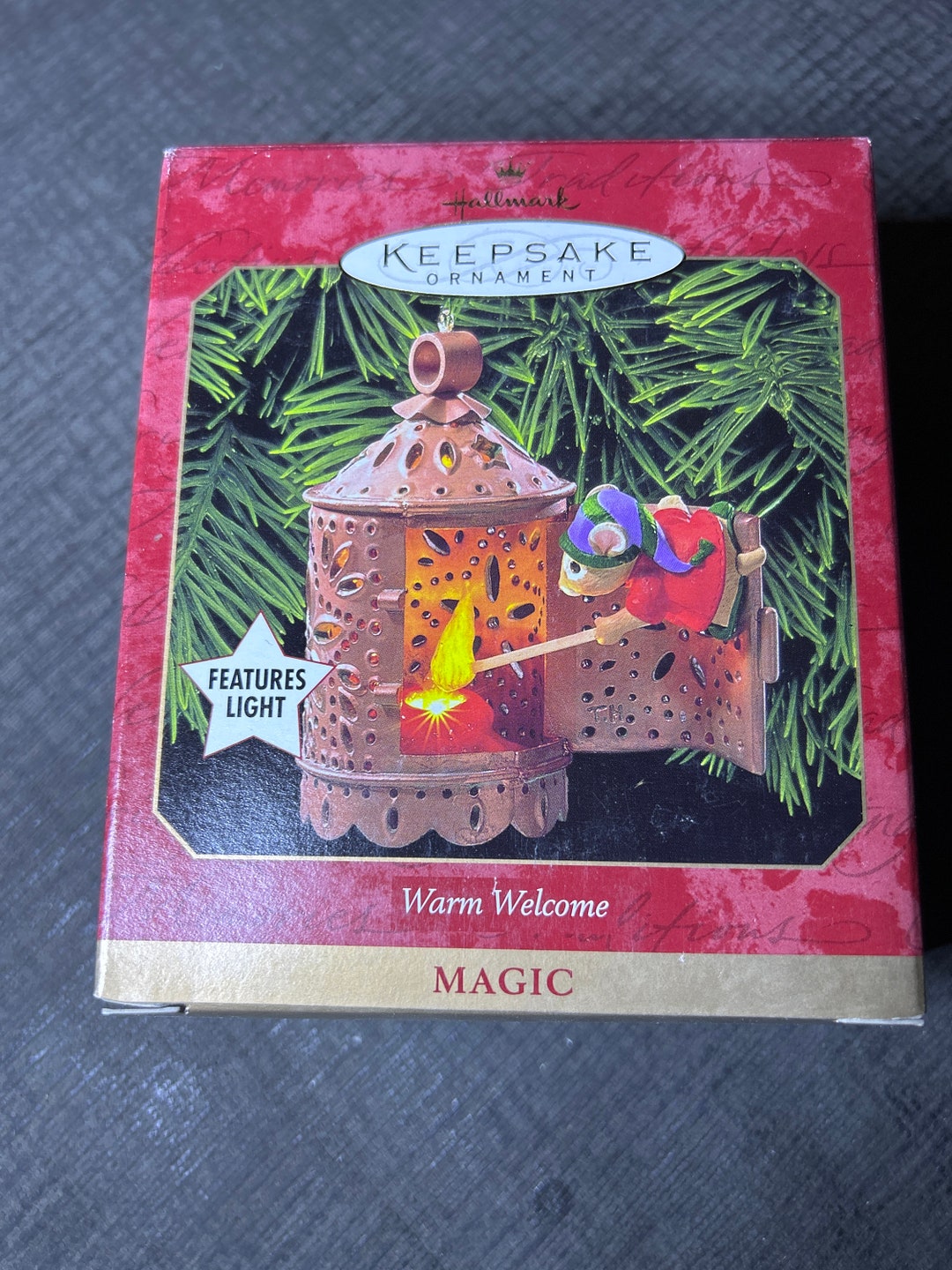 Hallmark Viktorianischer Engel Baumspitze 1999 - Weihnachtsbaum Ornament Qxm4293
