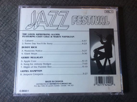 Jazz Festival the Louis Armstrong Alumni CD With Cozy Cole 