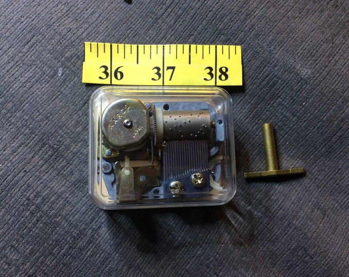 Narco Japan Music Box Mechanism hes Got the Whole World in His Hands New Etsy