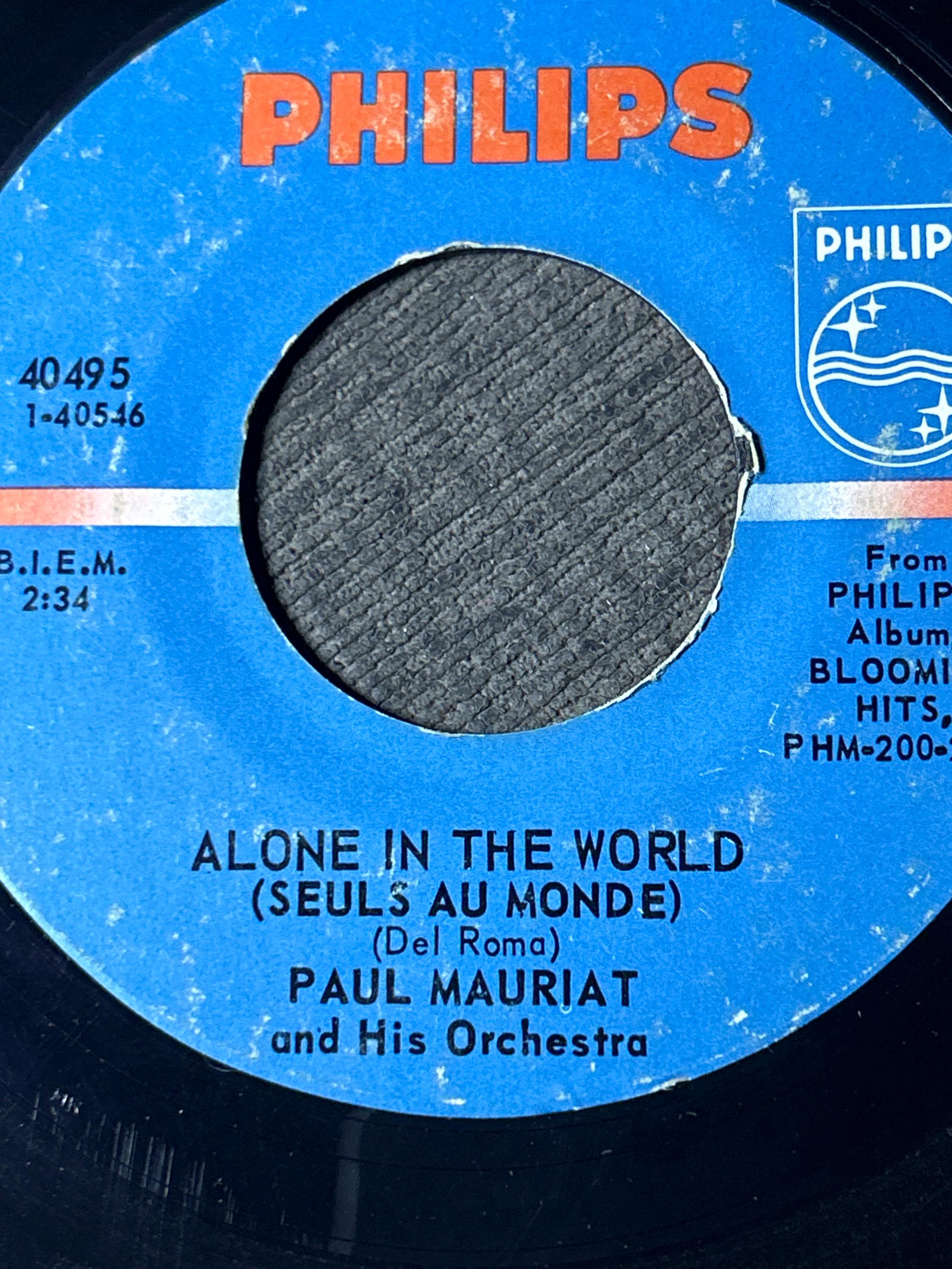 Paul Mauriat 45 Record (love is Blue-alone in the World) VG - Etsy