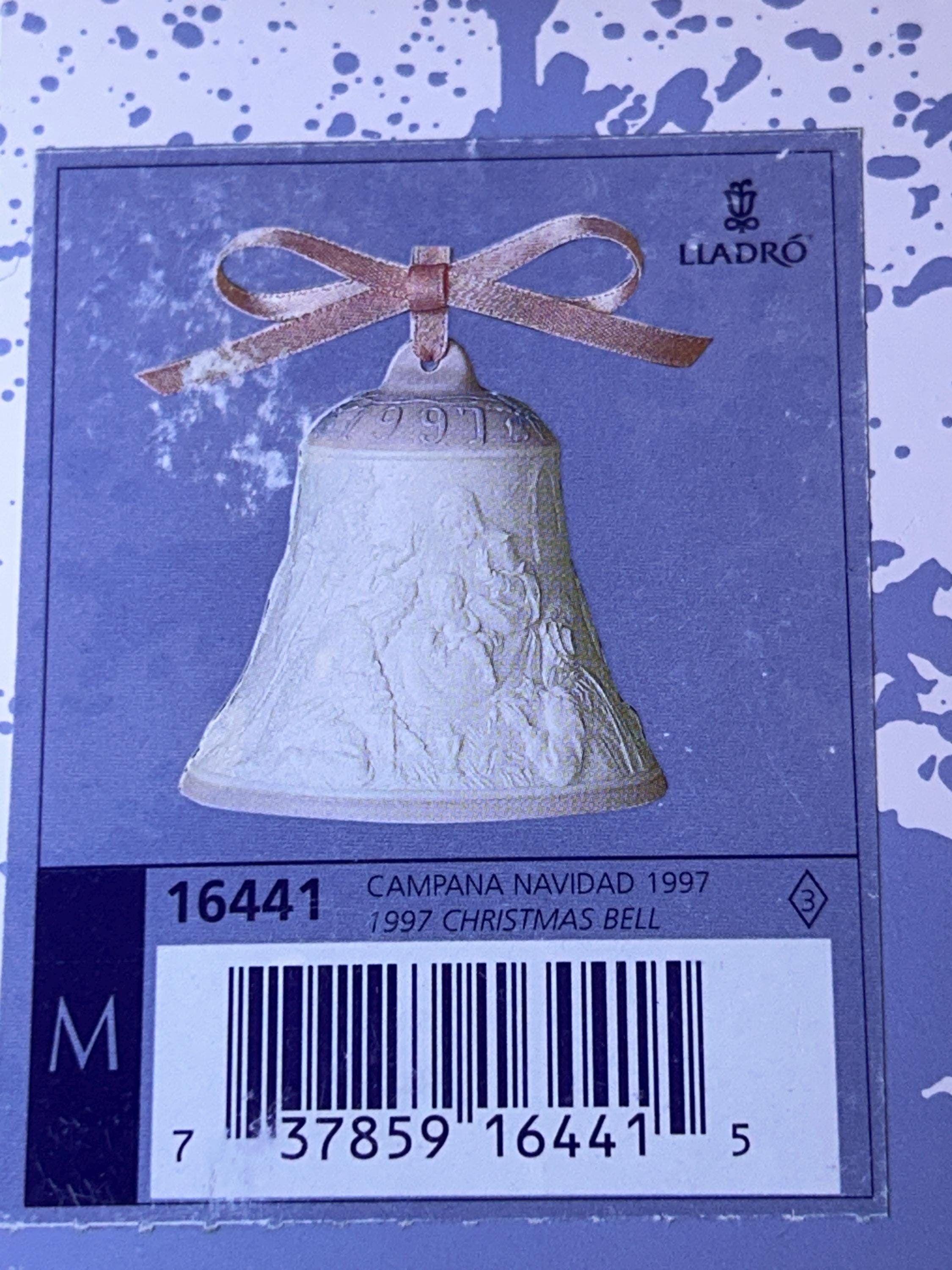 LLADRO Bell (1997 Christmas Bell) #16441 With Box - Etsy