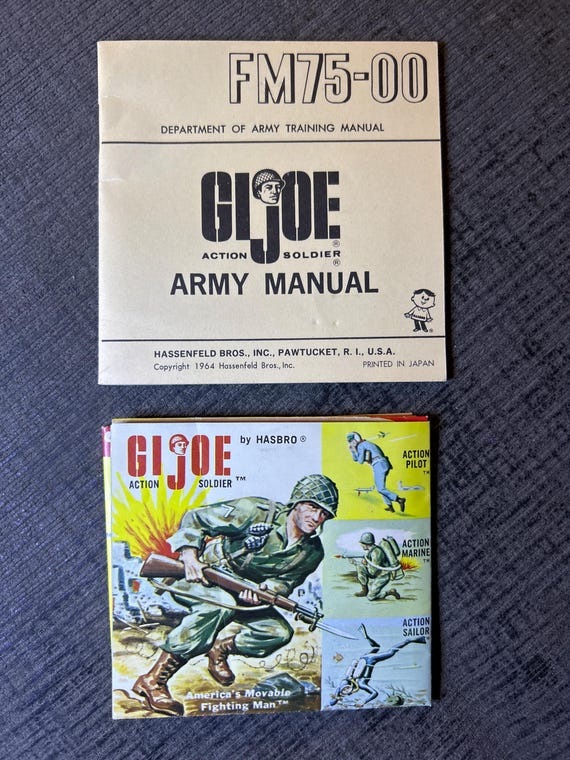G.I. Joe “1964” Catalog and Manual Original (rare) - Etsy