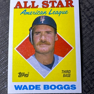ウェイド・ボッグス エラーカード (ティアドロップ) 88 Topps Allstar #388