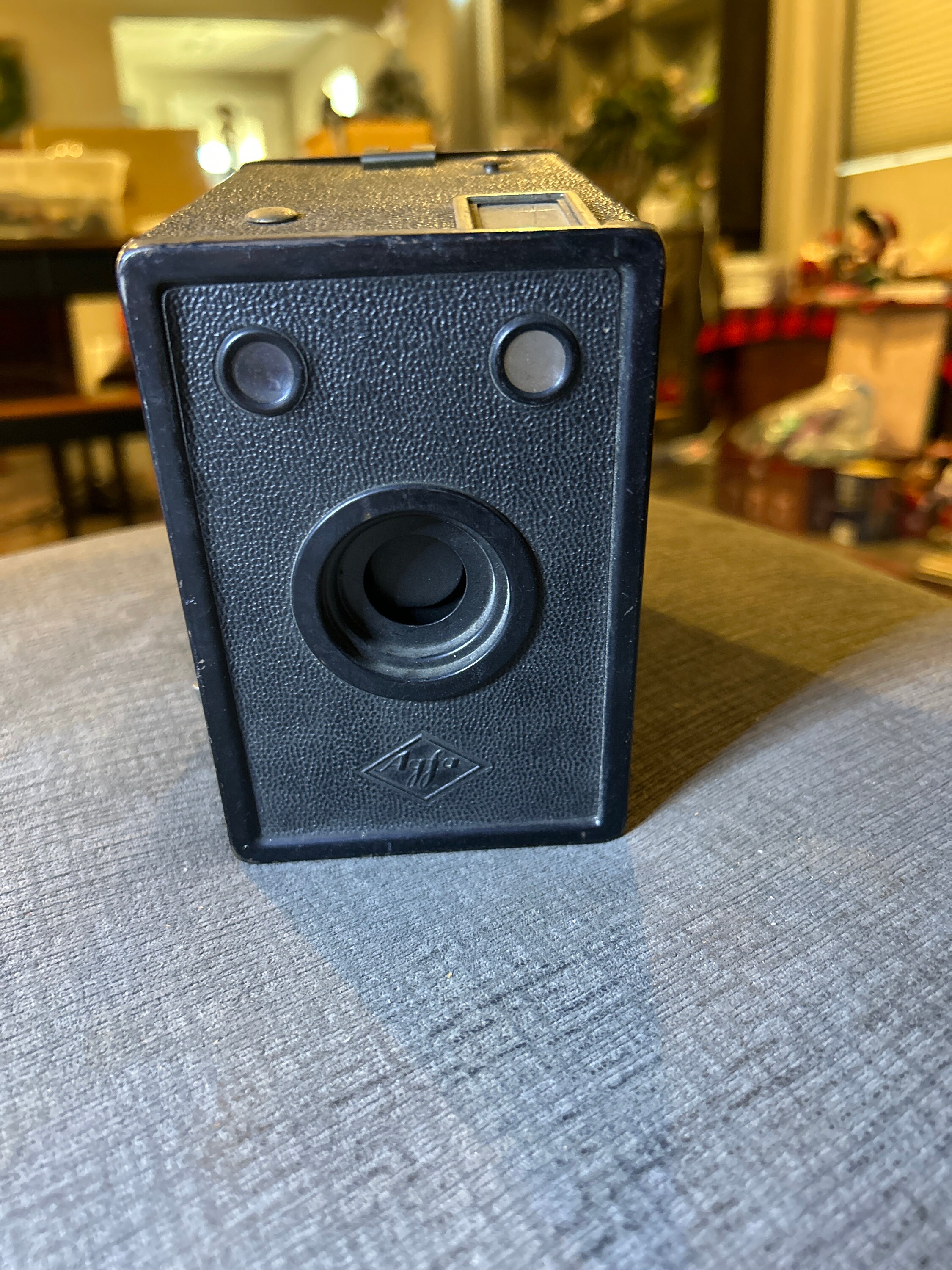 Appareil photo vintage Agfa Synchro Box avec étui - Photo, audio & vidéo