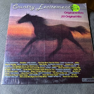 Country Excitement Vinyl “20 Original Hits” Vinyl-Mint