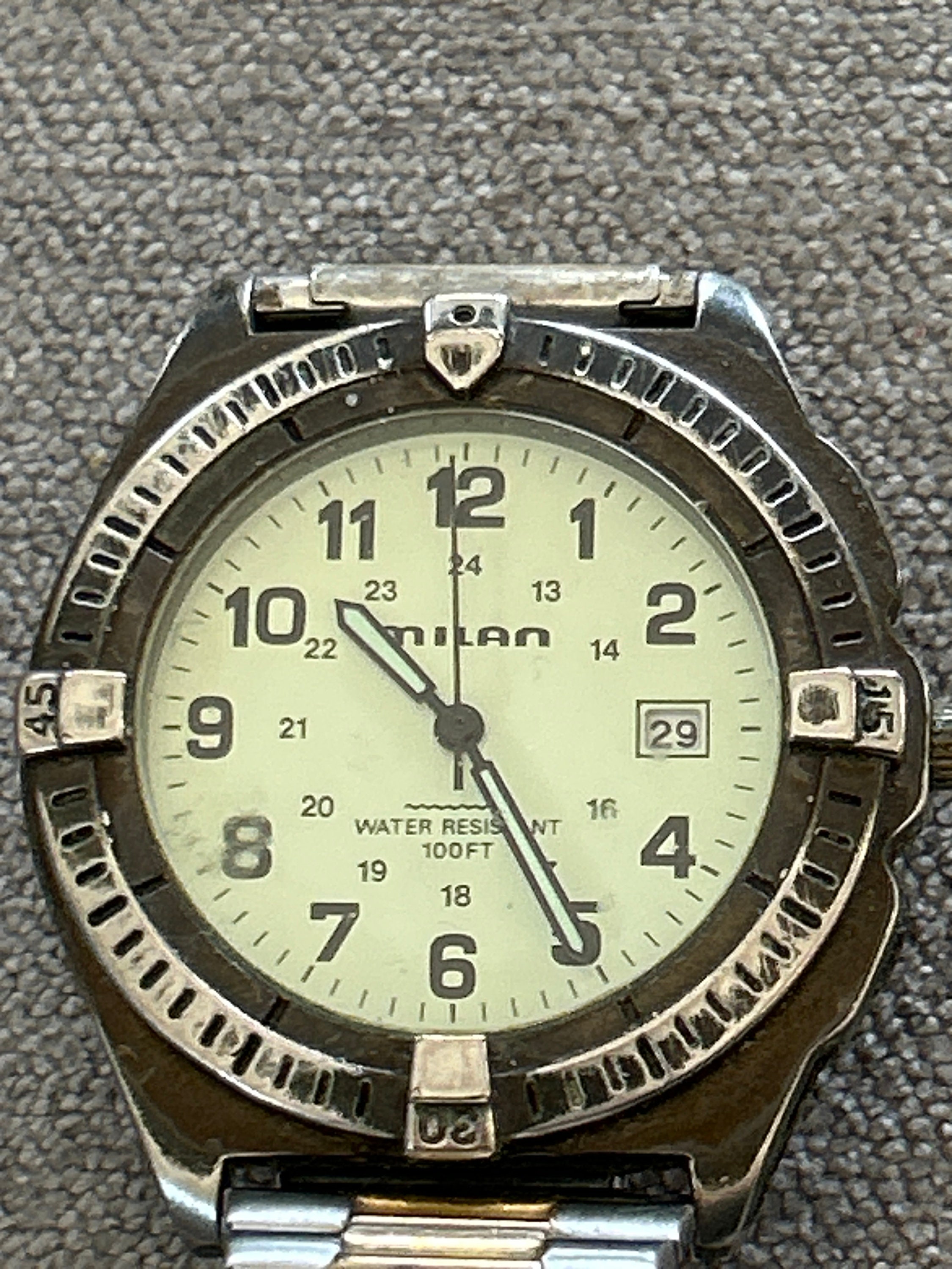 Milan Mens Watch MLN 810 Etsy UK