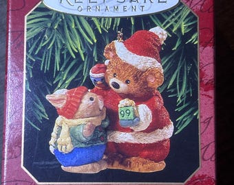 Hallmark Storied Moments, ornamento natalizio da appendere con Jack Skellington e Sally, Disney The Nightmare Before Christmas, decorazione per albero di Natale