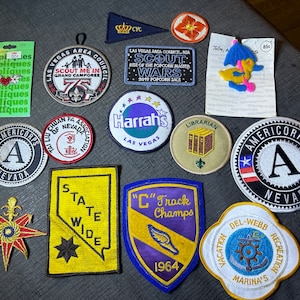 15 Cloth Patches (Vintage-Modern)