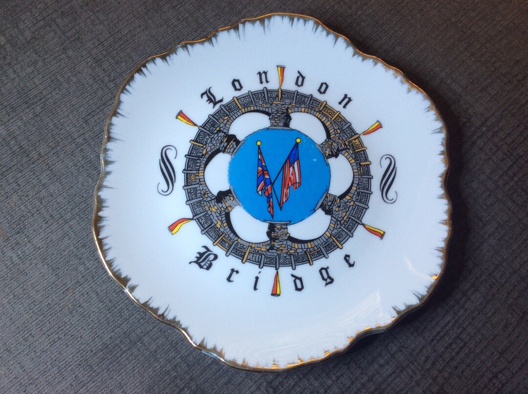 London Bridge Collectors Plate 7 Inches - Etsy Australia