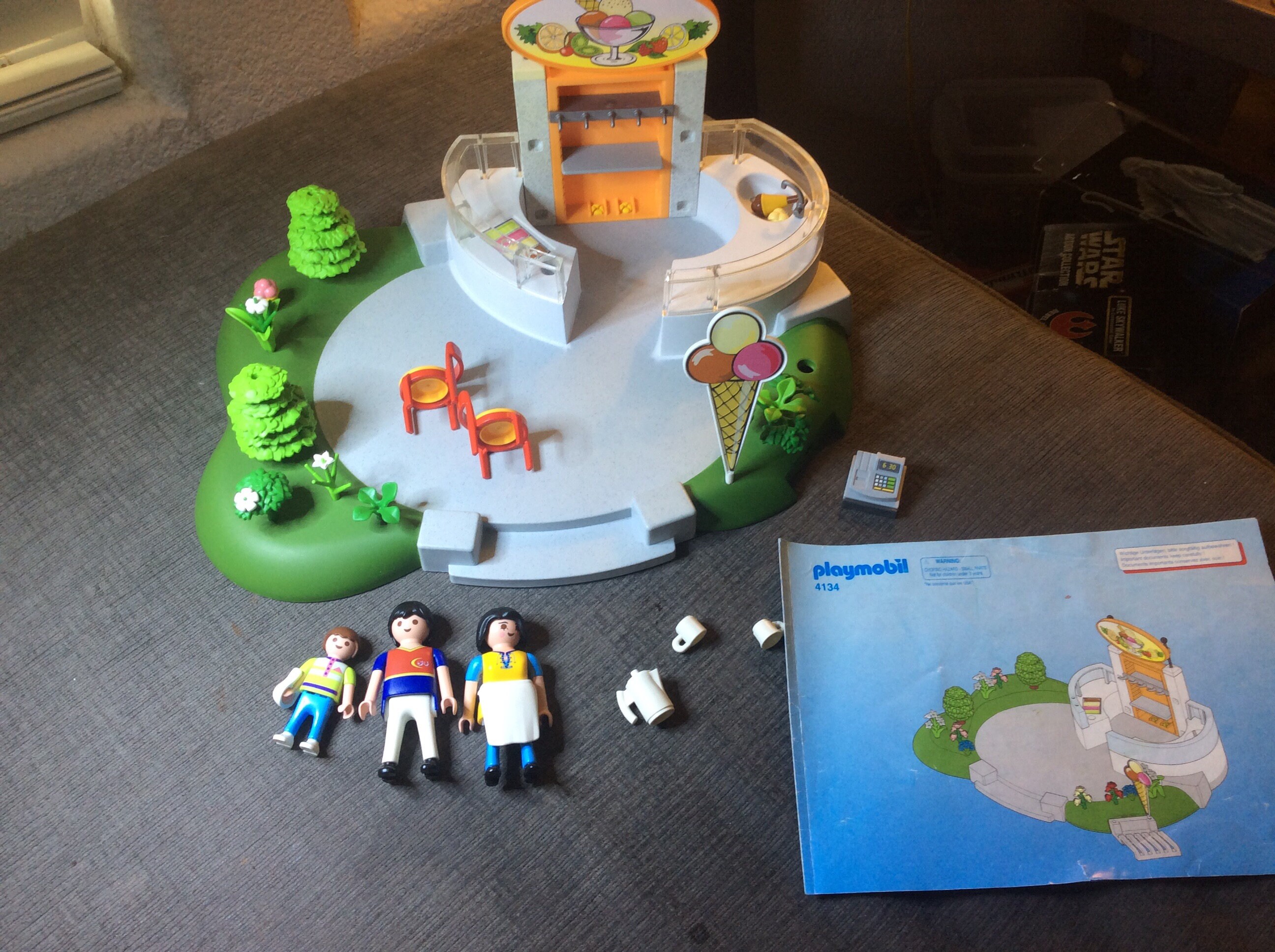 Playmobil 4314 Ice Cream Parlor nearly Complete Etsy UK