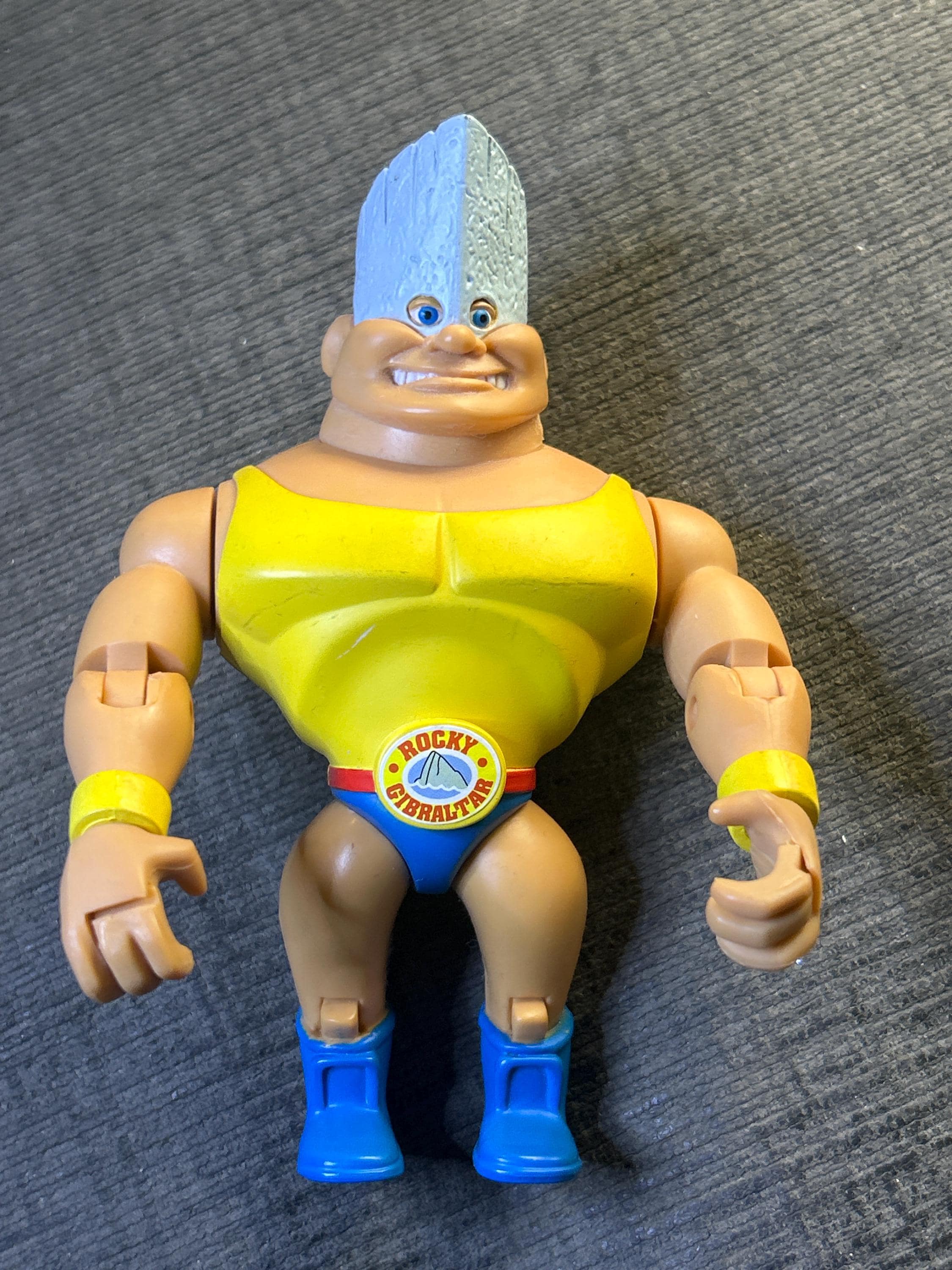 Disney Pixar “rocky Gibraltar” 5 Inch Figure (movable Arms) Loose