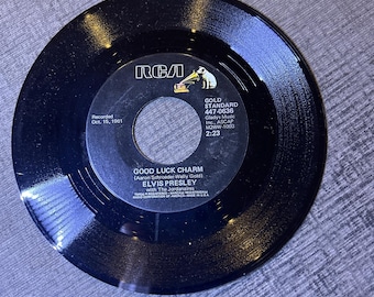 Elvis Presley 45 “Good Luck Charm/Anything That’s a Part of You” Excellent