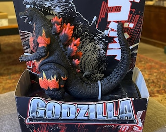 Bandai “Burning Godzilla” 6 inch Figure (Vintage) (New in Package) Godzilla