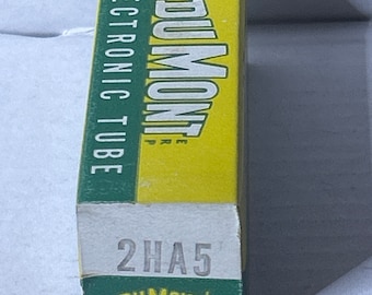 Tubo de vacío 2HA5 Dumont NIB NOS