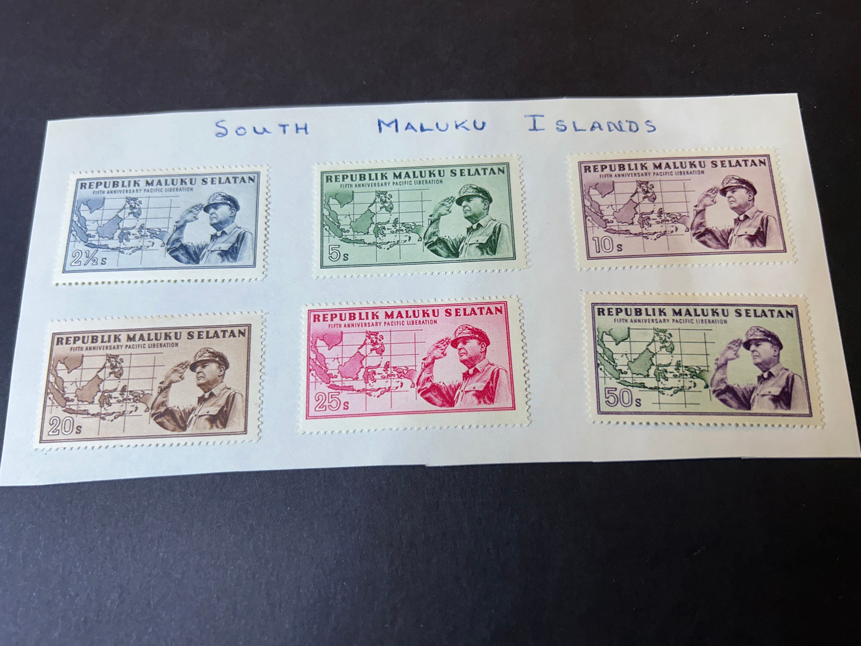 ニュージーランド及びその領土切手 Republik Maluku Selatan 6 切手 (ミント) - Etsy 日本