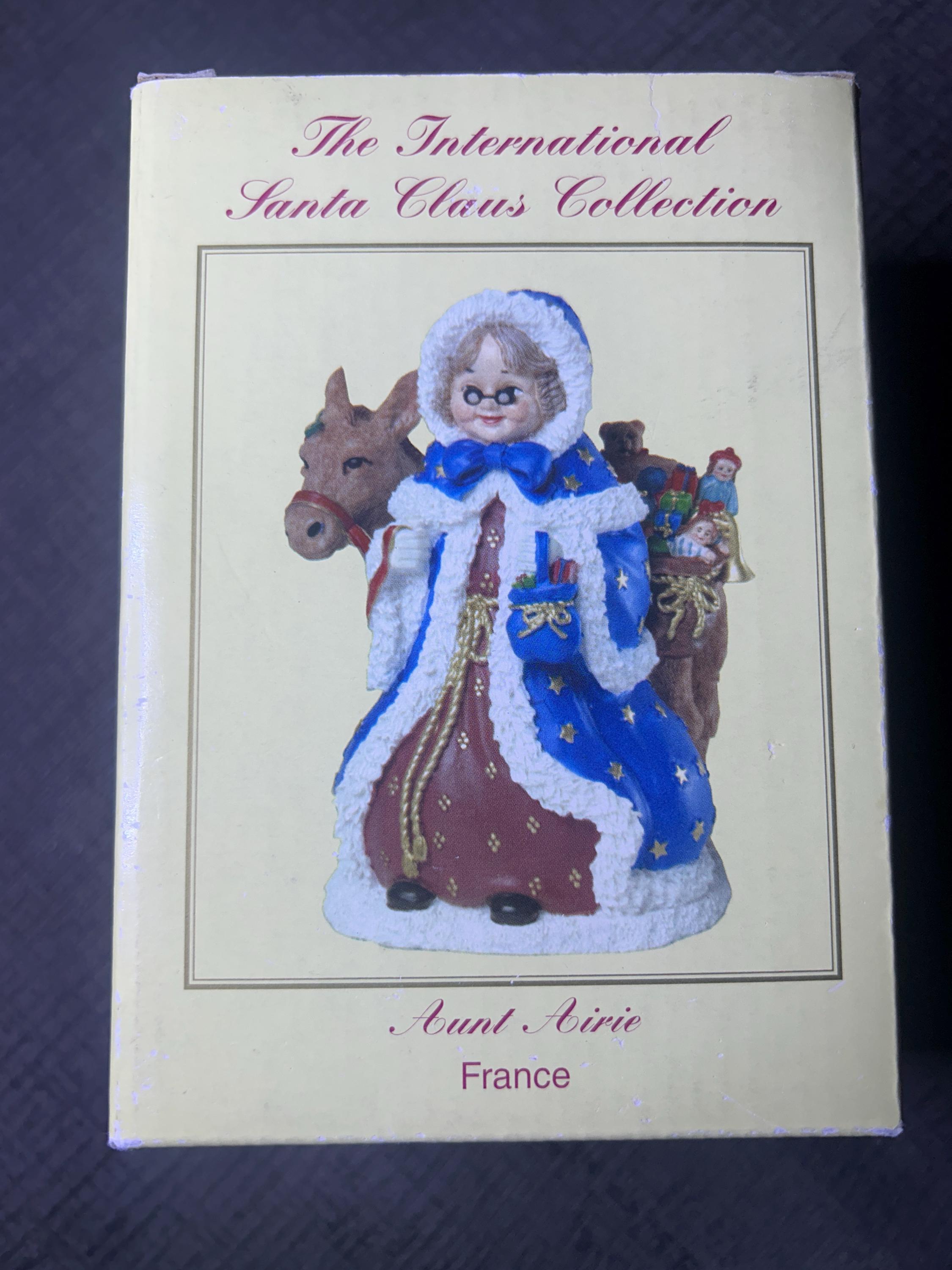 Aunt Airie France (international Santa Collection) With Box - Etsy