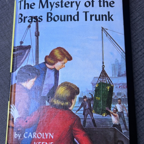 Nancy Drew “The Mystery of the Brass Trunk” by Carolyn Keene HC-Early Condition