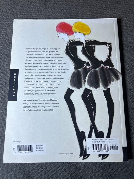 Contemporary Fashion Illustration Techniques by Naoki Watanabe