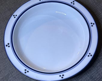 DANSK Bistro “Fredriksburg Blue Soup Bowl” 3 Dots” 7 3/4 pollici (Giappone)
