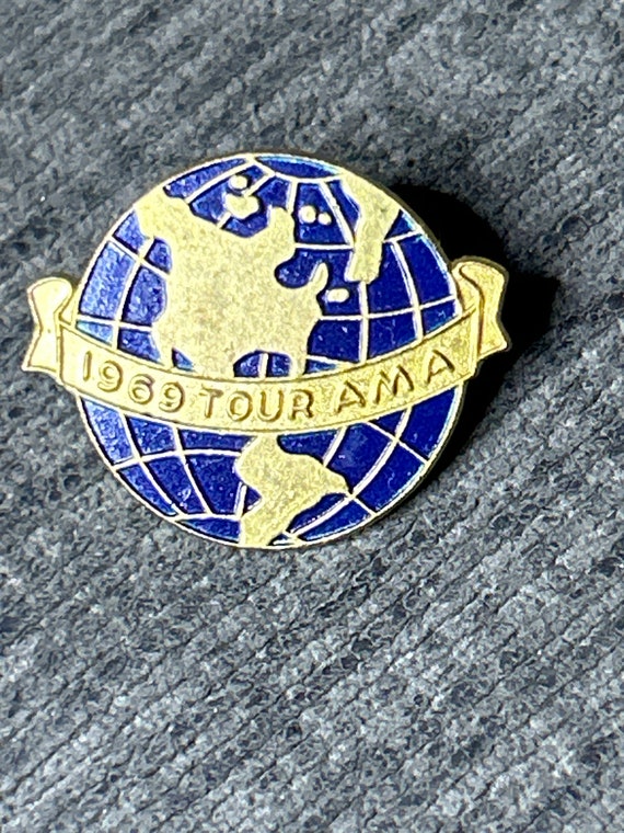 1969 Tour AMA Pin (American Motorcycle Assoc)