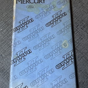 1976 Mercury Capri II Owners Manual (Original)