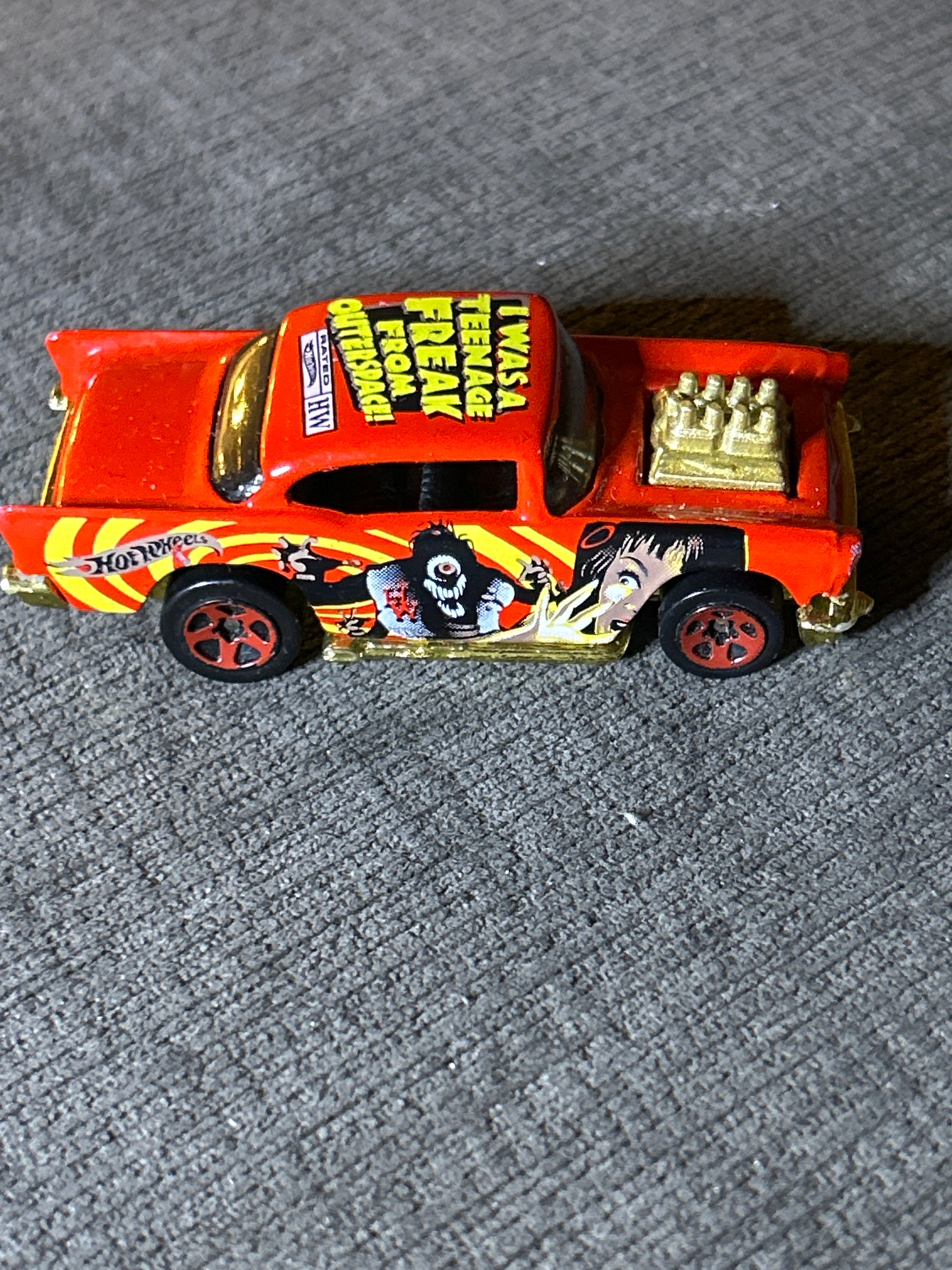 1976 Hot Wheel '57 Chevy: Teen From Outer Space - Etsy
