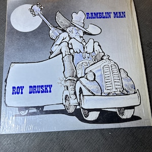 Roy Drusky « Ramblin&#39; Man » Disque vinyle neuf