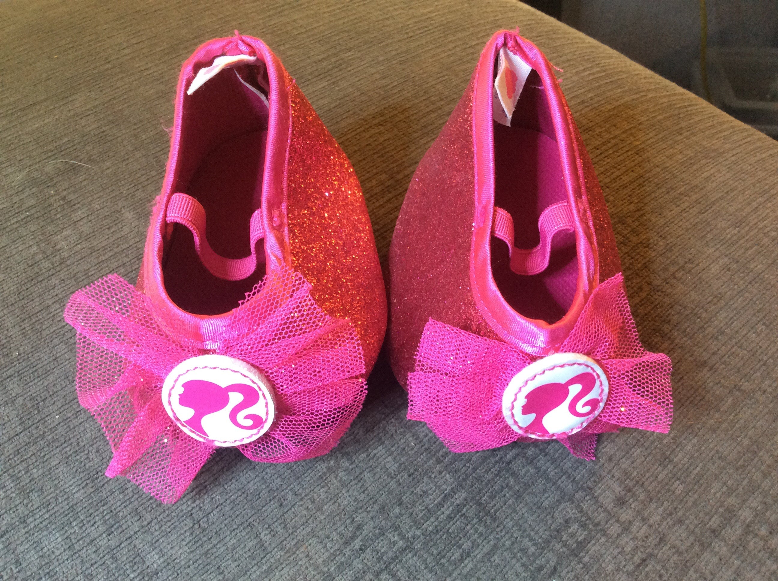 Barbie Build-a-bear Shoes pink Sparkle - Etsy Australia