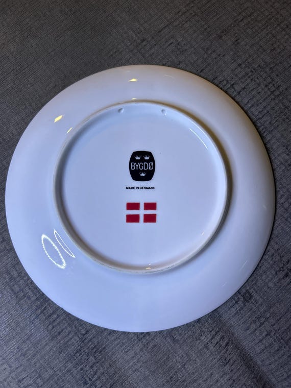 コベンハウン コレクターズ プレート (人魚像) BYGDO 1960 年代