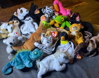 TY Beanie Babies “You Pick” Mint with tag (Retired-4th-5th Generstion)