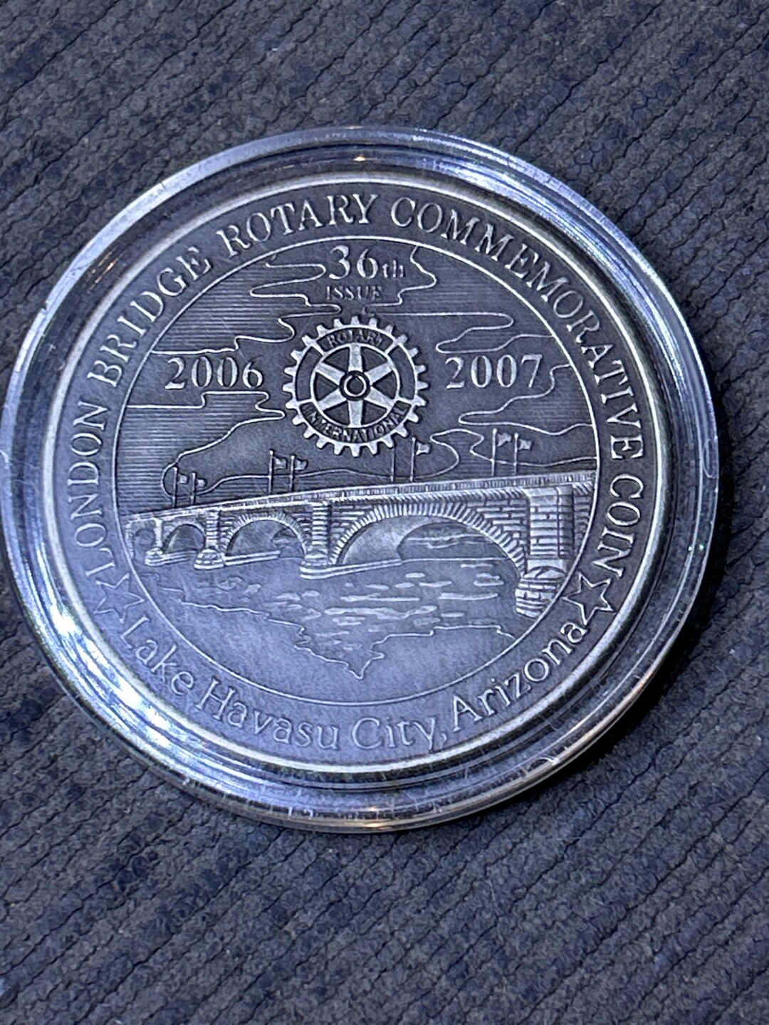 London Bridge Coin (lake Havasu Trade Dollar) 2000 36th Coin in