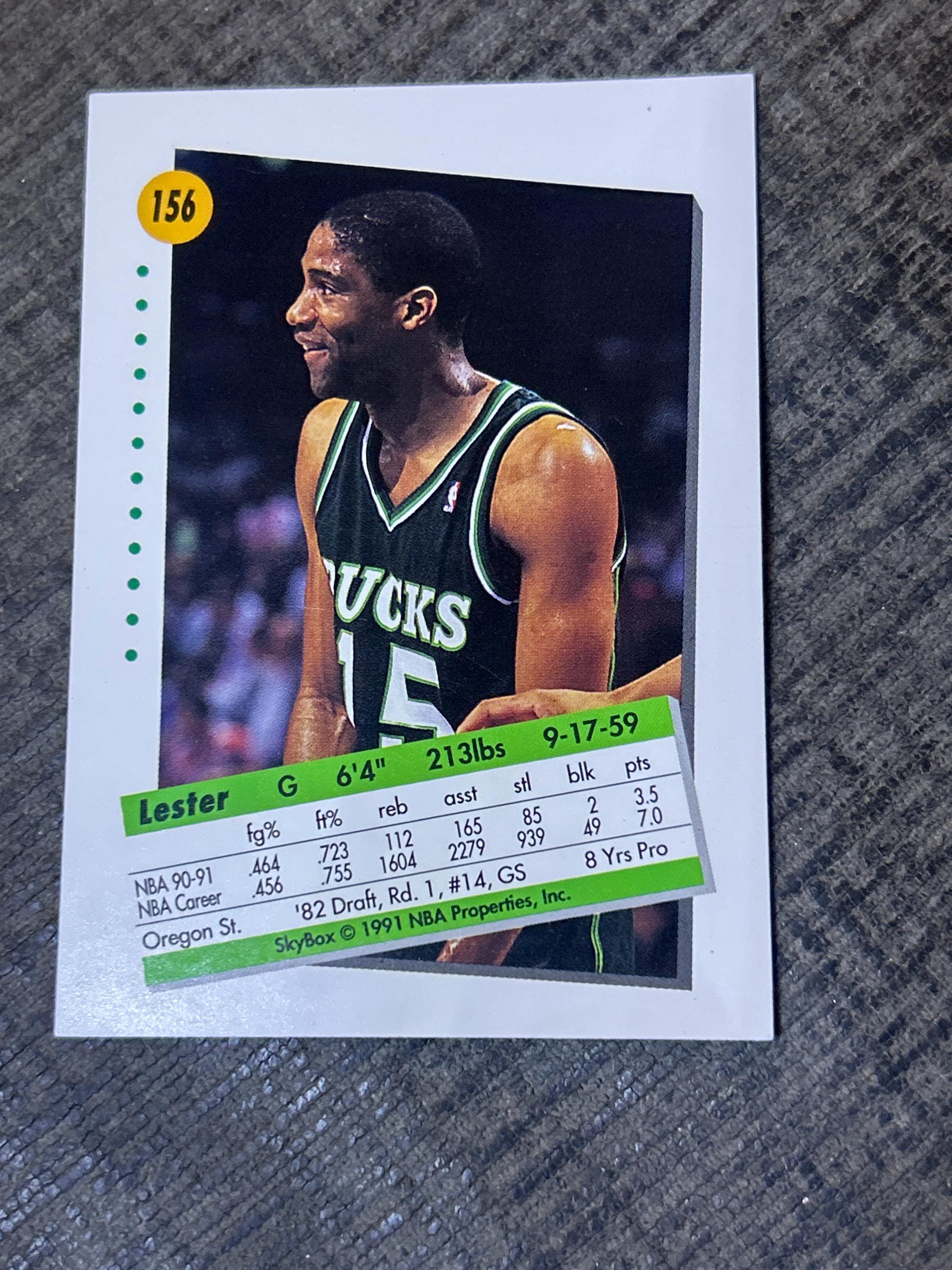 レスター・コナー 直筆サイン入り NBA カード（直筆サイン入り）本物