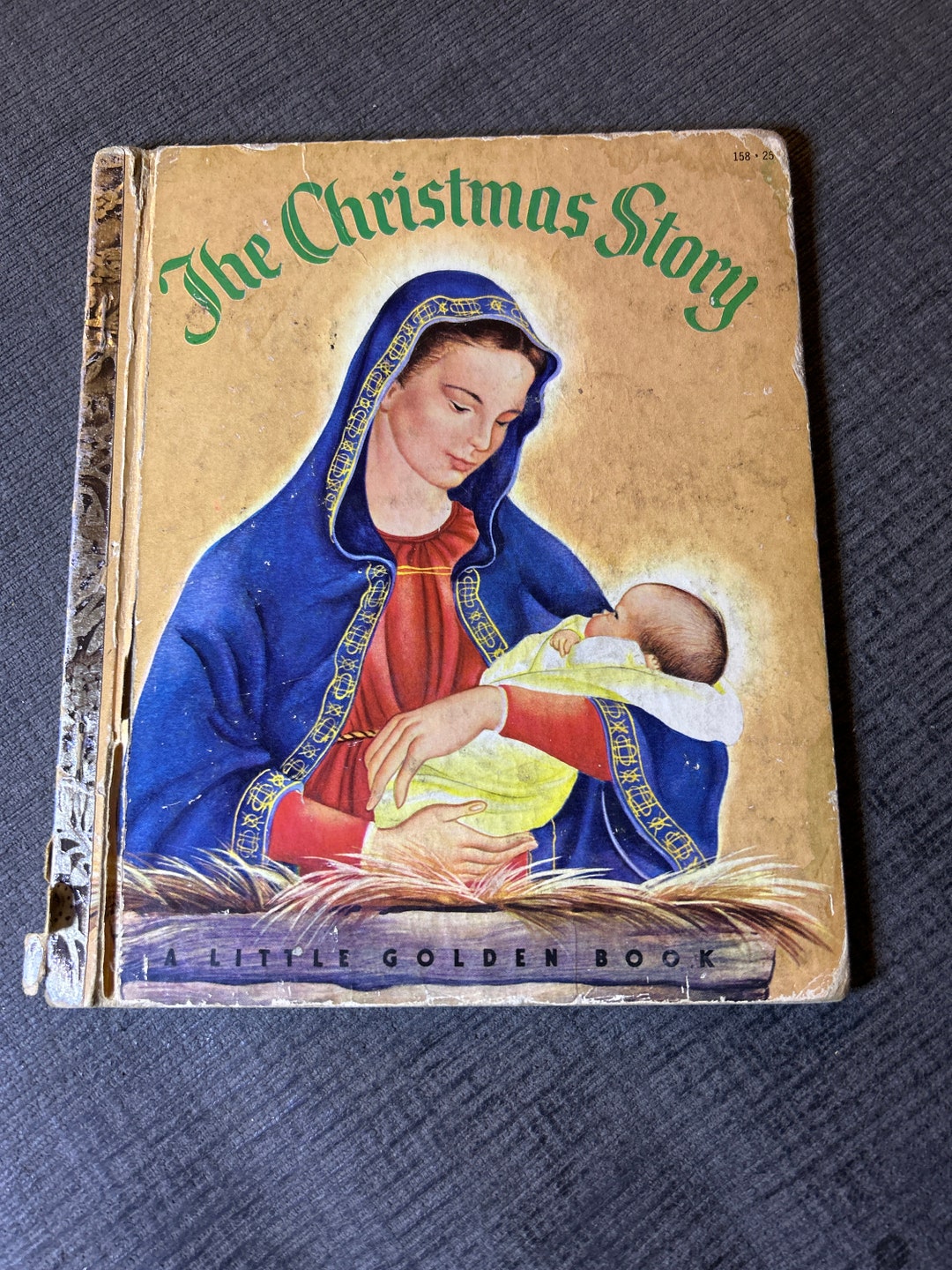 1952 Little Golden Book the Christmas Story 2nd Copy
