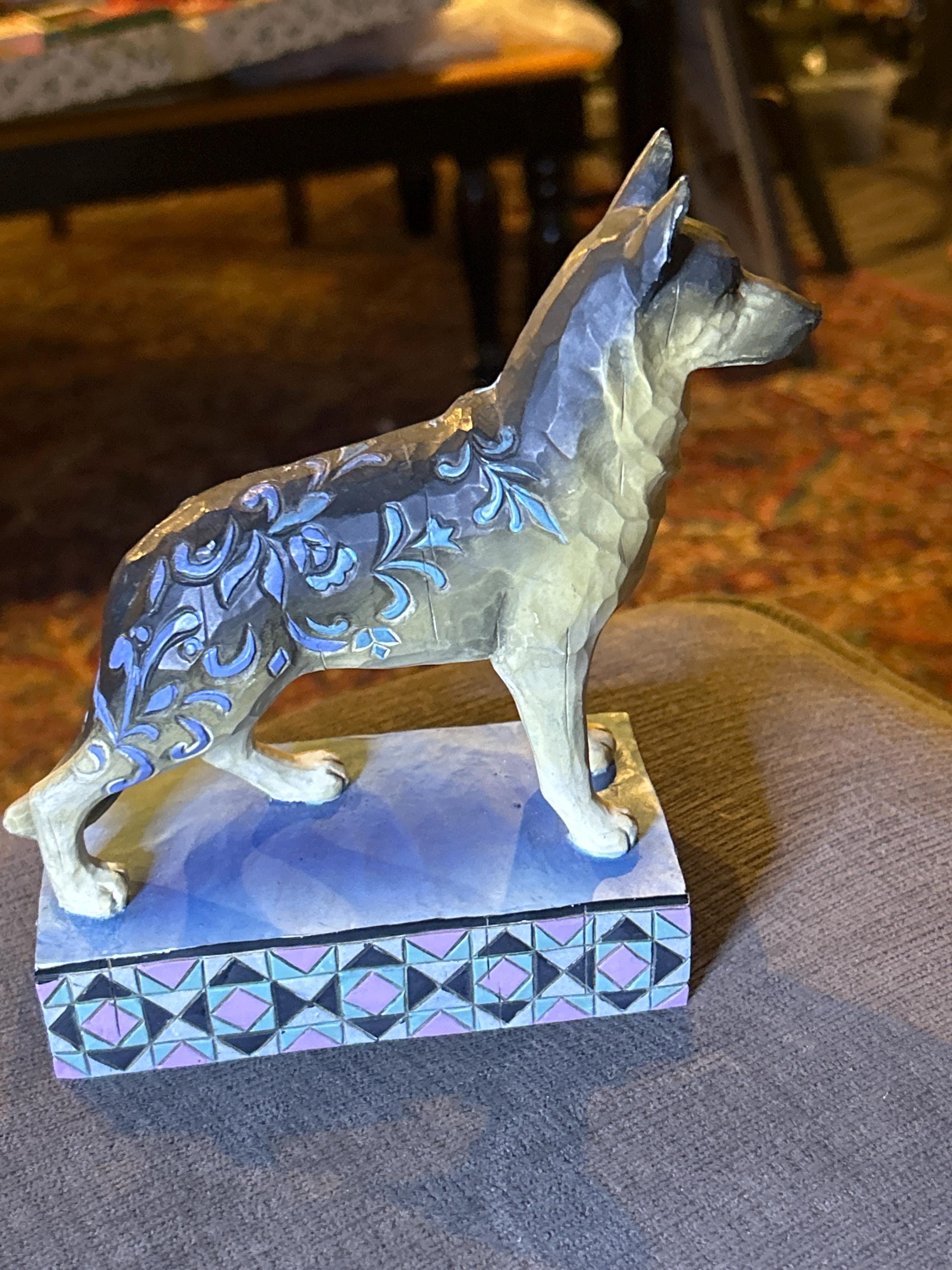 Jim Shore “german Shepherd” Heartwood Creek (schultz) No Box - Etsy