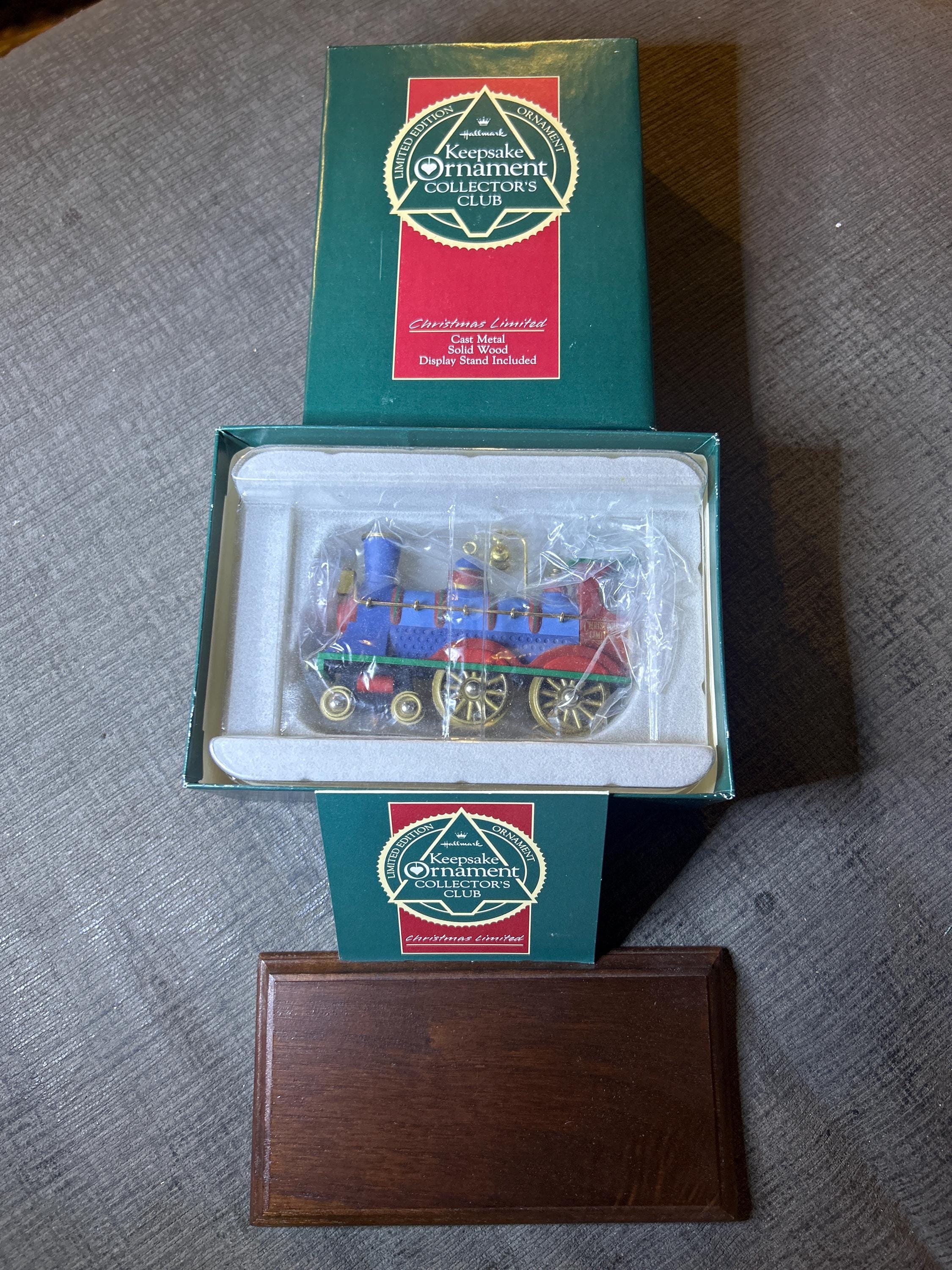 1990 Hallmark (Christmas Limited) Locomotive “Collectors Club” NIB