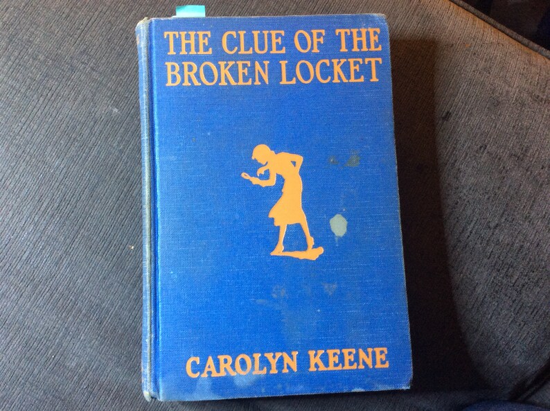 Nancy Drew the Clue of the Broken Locket 1st Ed 1st Print Etsy