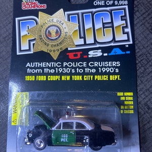 “1950 Ford New York City Polizeiauto” New on Card 1998
