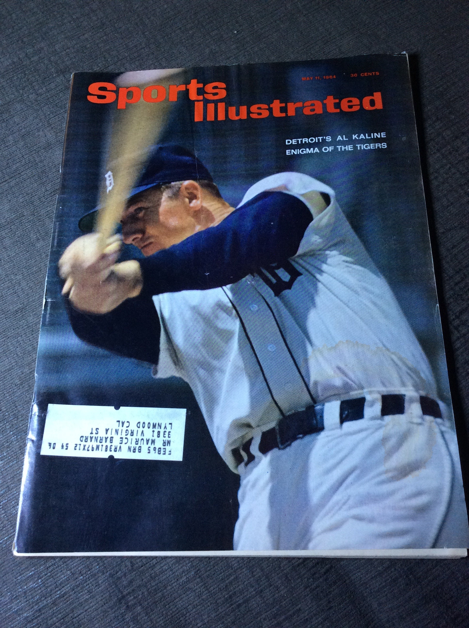 Detroit Tigers Al Kaline And Denny Mclain Sports Illustrated Cover