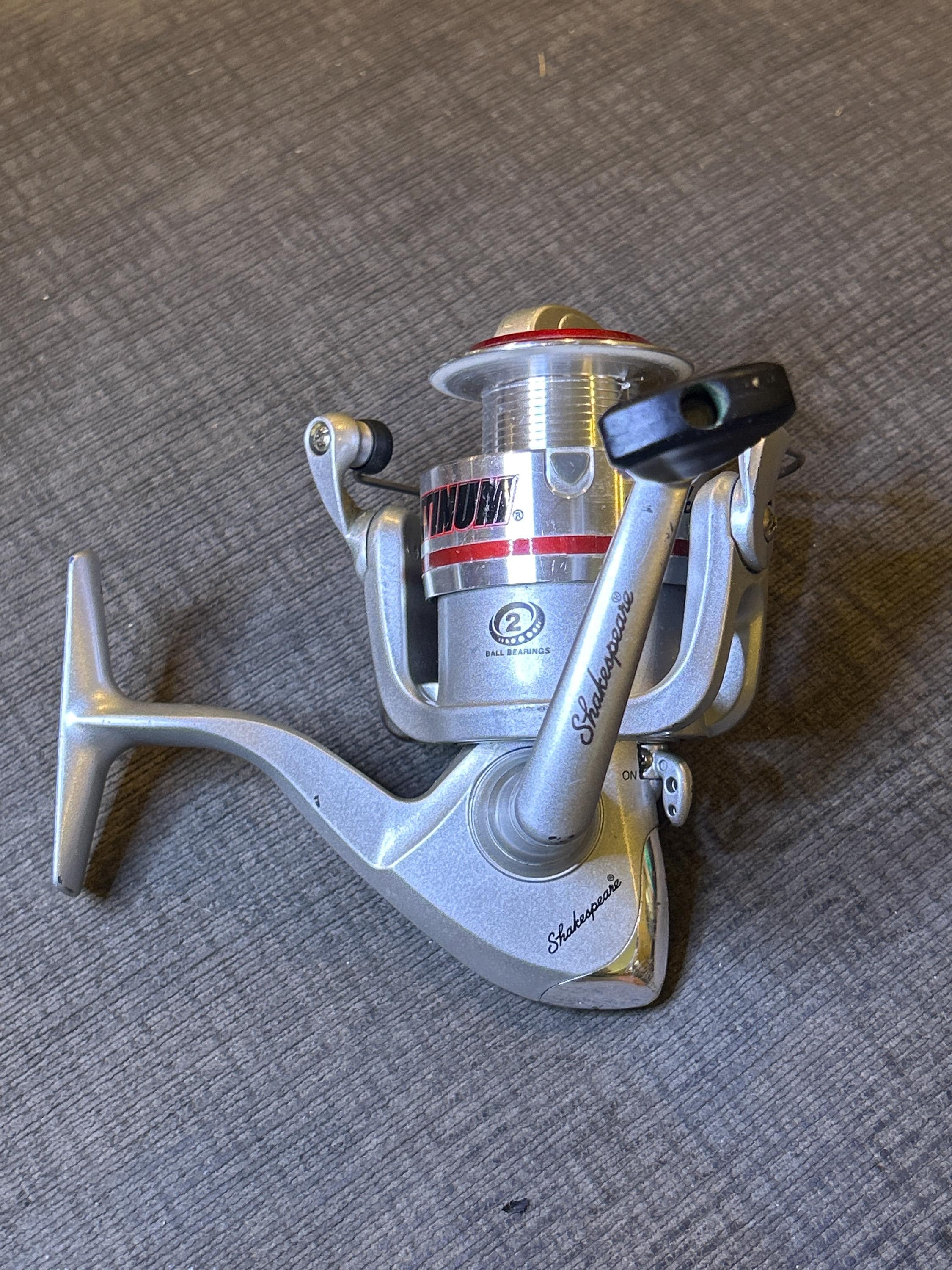 Shakespeare Platinum Reel “left Handed” (vintage) Works Great