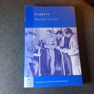 Sinclair Lewis “Babbitt” Softcover-New Old Stock