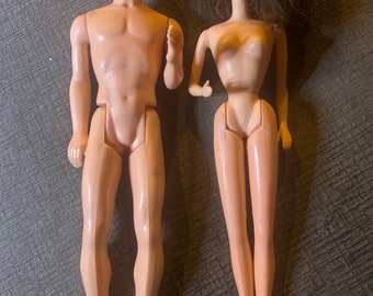 Donnie and Marie Dolls (Mattel 1968) Ken and Barbie