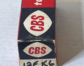 Tubo de vacío CBS “12EK6” NOS-NIB