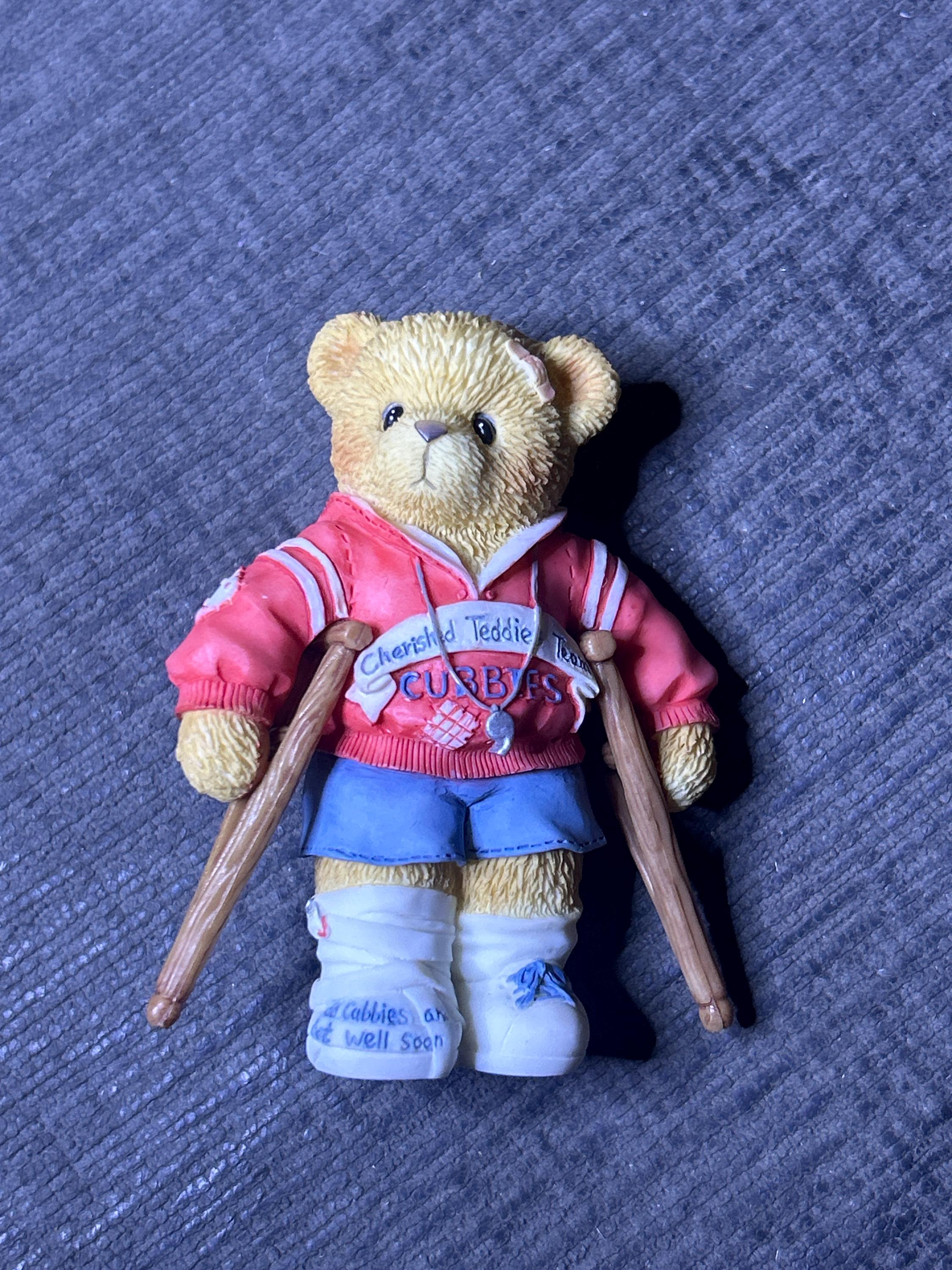 Cherished Teddies #CT 982 “wade Weathersbee” 1998 Members Only